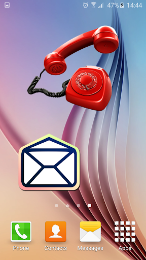 Missed Call And SMS Notification Widget