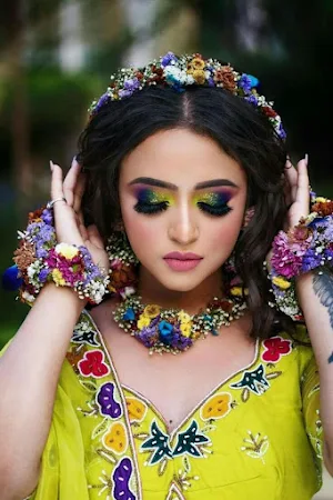 Navratri Garba makeup