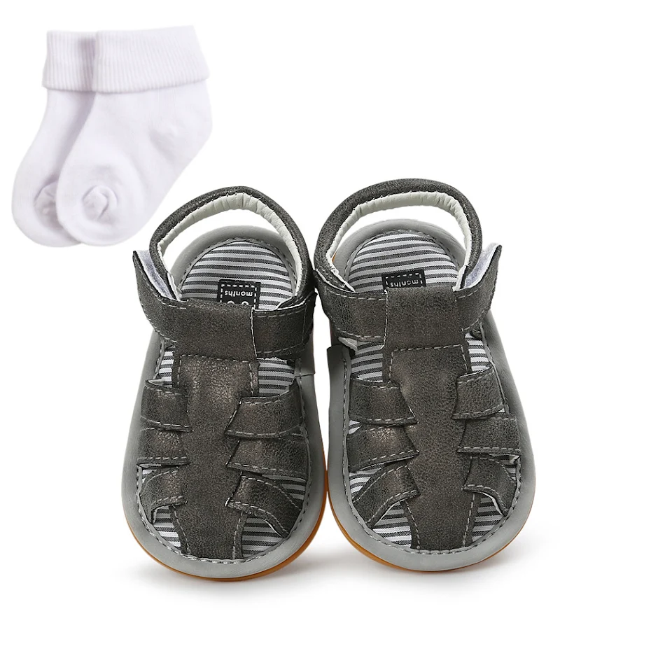 Zomers baby schoenen Babyschoenen Sandalen Vlechten Peuterschoenen Comfortabele en luchtige schoentjes voor warme dagen