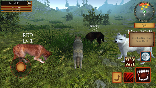 Code Triche Wolf Simulator Evolution APK MOD 6