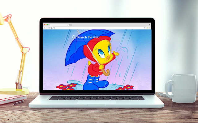 Tweety Bird New Tab Cartoon Theme