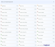 Hotel Bawarchi menu 4
