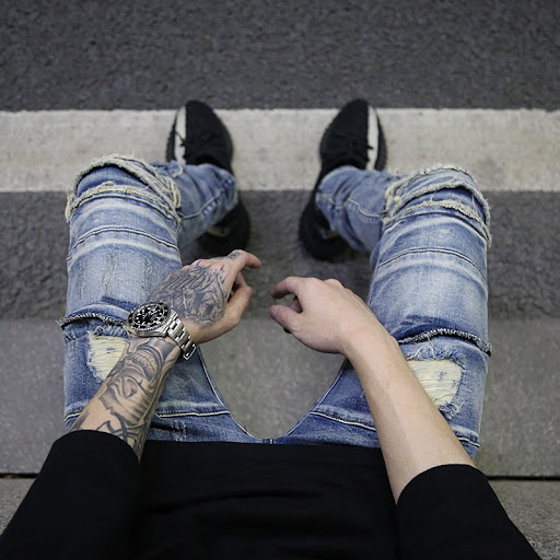 Title 4, Locomotive Tailoring Wash Water Jeans for men w...