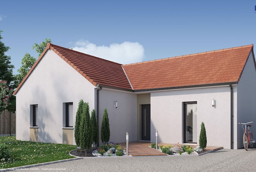  Vente Terrain + Maison - Terrain : 1 128m² - Maison : 83m² à Looze (89300) 