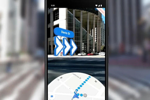 Navigation System in AR