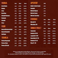 Brewhouse -  The Bar and Brewery menu 3