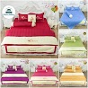 Bộ Chăn Ga Gối 5 Món Satin Đẹp, Bộ Ga Giường Drap Giường Đệm Hàn Quốc Đẹp - Otama Bedding