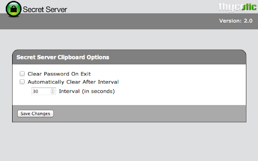 Secret Server Clipboard Utility