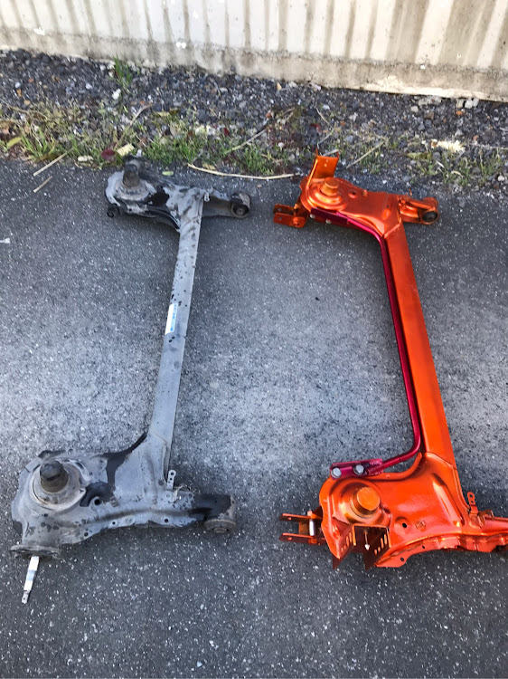 ミラのDIY・ホイール交換・車高調整に関するカスタム事例の投稿画像1枚目