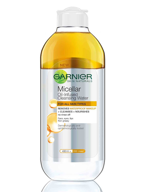 Garnier Skin Active Micellar Oil-Infused Cleansing Water 400ml, R120.