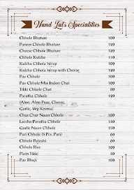 Nand Lal Ji Chhole Wale menu 1