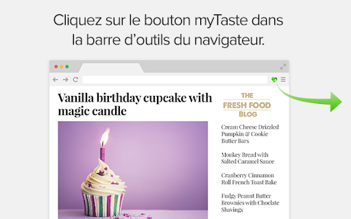 myTaste Browser Button