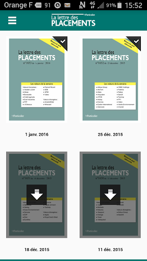 La lettre des Placements