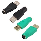 Set 2 Đầu Chuyển Đổi Usb Sang Ps2 Cho Bàn Phím Chuột Máy Tính Laptop