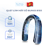 Quạt Làm Mát Đeo Cổ Bumas B103 - Công Nghệ Chườm Lạnh Sau Gáy, Làm Mát 360 Độ - Hàng Chính Hãng