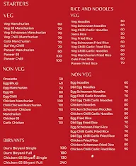 Dilse Hyderabadi Fast Food menu 1