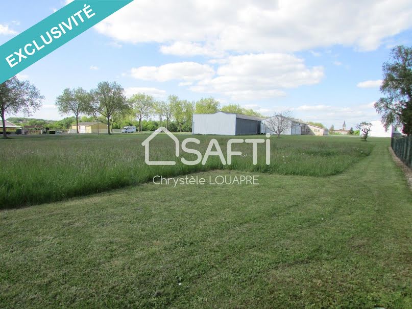 Vente terrain  2075 m² à Asnières-la-Giraud (17400), 28 000 €