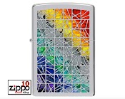 Bật Lửa Zippo 48412 Fusion Tile Pattern - Chính Hãng 100%