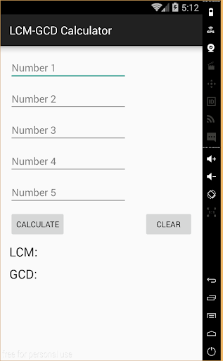 LCM-GCD Calculator