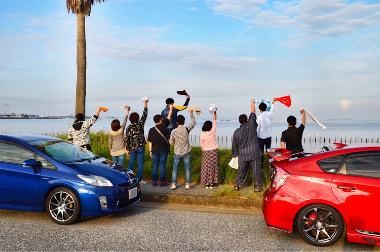 プリウス G'sの海ほたる・千葉フォルニア・ツーリング・チャーシュー弁当・ドライブに関するカスタム事例の投稿画像14枚目