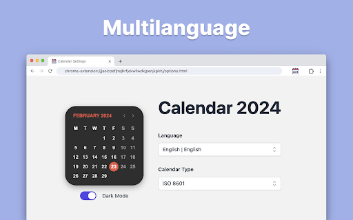 Calendar 2024