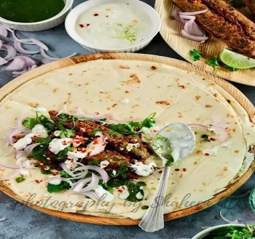 Mutton Seekh Wrap