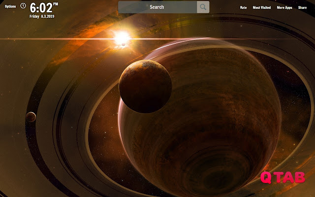 Planet New Tab Planet Wallpapers