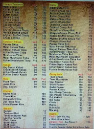 Delhi Chap Corner menu 1