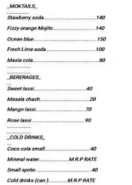 Royal Rajasthani Dhabha menu 3