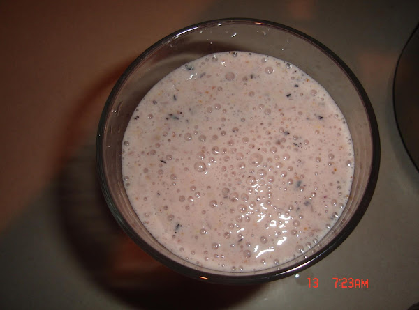 Blueberry Orange Breakfast Protein Smoothie