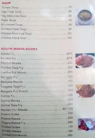 Hotel Sai Darsh menu 2