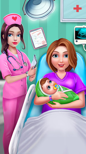 Screenshot Mommy And Baby Game-Girls Game