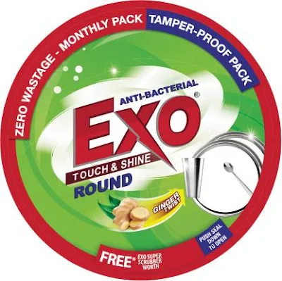 Exo Round Dish Shine - 500 gm