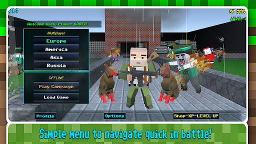 Screenshot Blocky SWAT Zombie Survival 1