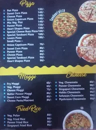 The Treat Fast Food menu 2