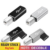 Đầu Chuyển Đổi Usb C Cái Sang Usb B Đực Cho Bàn Phím Máy In Midi