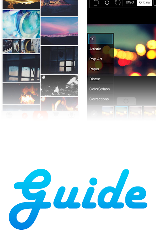 Android application Free PicsArt Photo Studio Tips screenshort