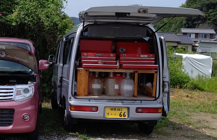 アクティバンの真横・HONDA ACTYBAN・秋の気配・主張整備車に関するカスタム事例の投稿画像5枚目