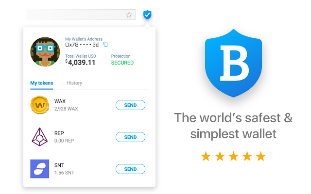 BLUE - World's Safest & Simplest Wallet