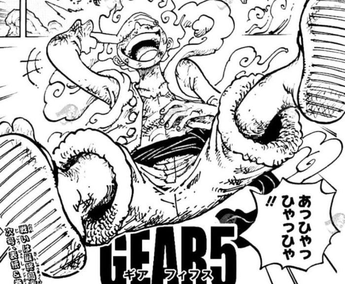 One Piece Chapter 1044: Monkey D Luffy Joyboy Transformation