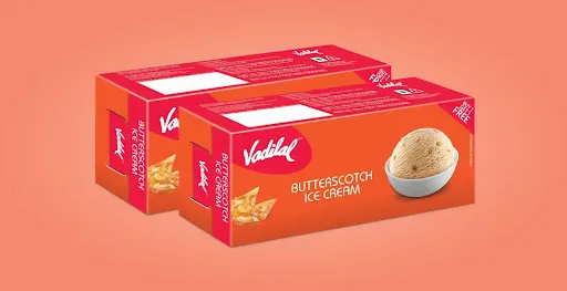 Butter Scotch I/C (700 Ml Party Pack 1+1)