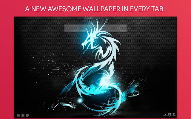 Dragon Wallpaper HD Custom New Tab