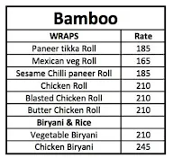 Bamboo menu 1