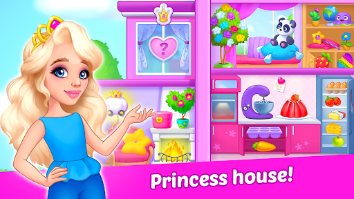 Screenshot Princess girl paper House game