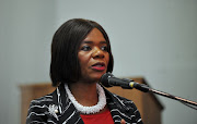  Former Public Protector; Advocate Thuli Madonsela speaks during a media conference at the Cape Town Press Club on January 16, 2017 in Cape Town.