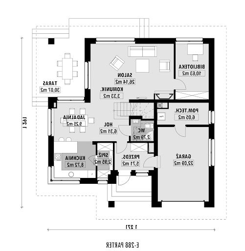 E-288 - Rzut parteru