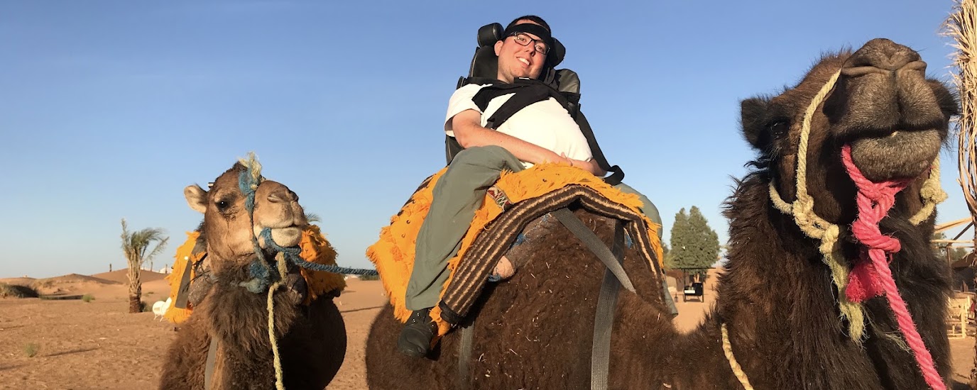 Cory Lee is using his travel blog to inspire other wheelchair users to  explore the world