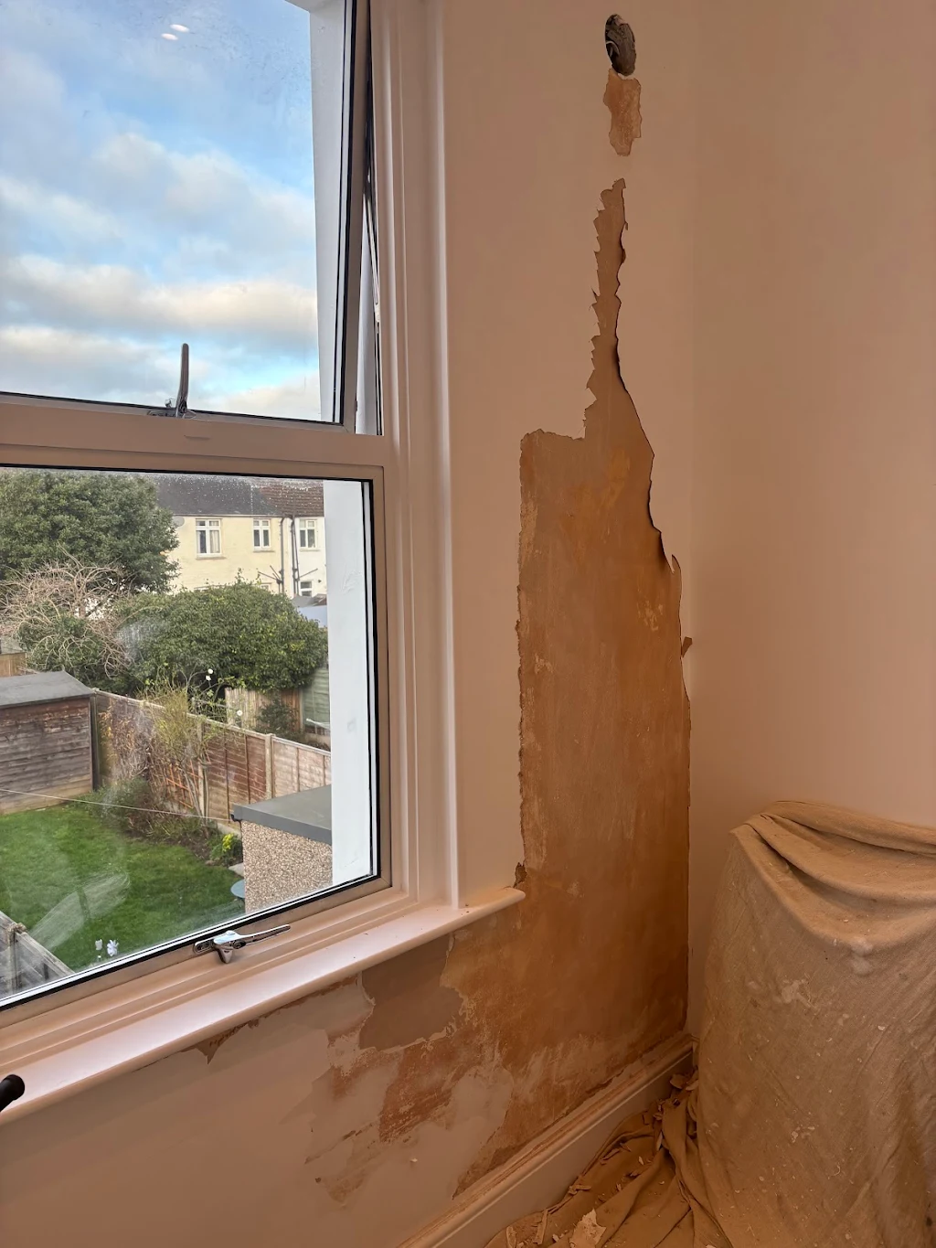 Album cover: Repair To Blown Plaster Work Wall In Bathroom