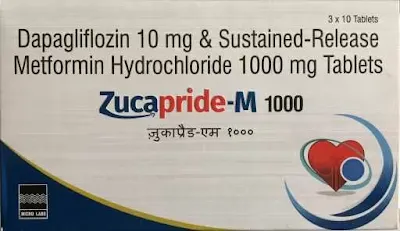 ZUCAPRIDE-M 1000 TAB 10'S