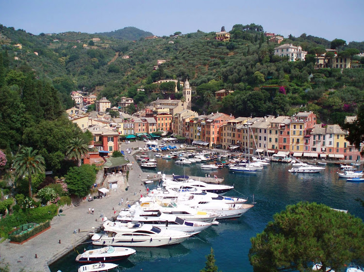 The timeless seaport of Portofino, Italy. 